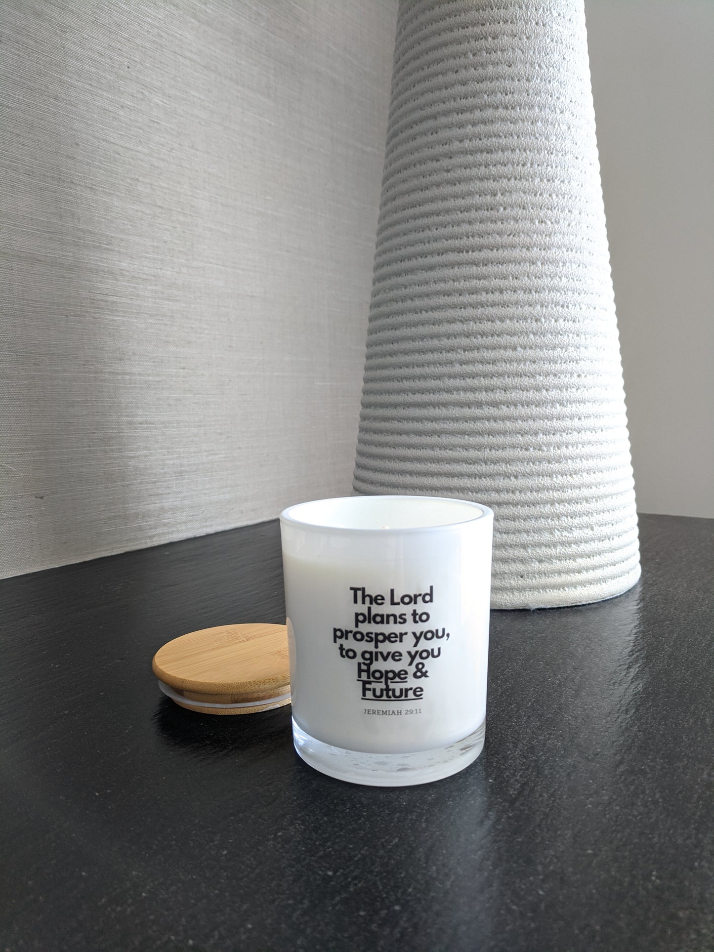 "I know my plans for you" Soy Candle 260g